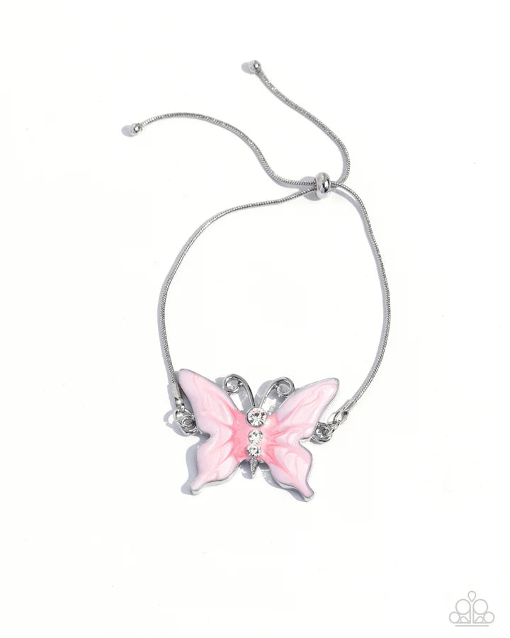 Aerial Adornment Pink Bracelet