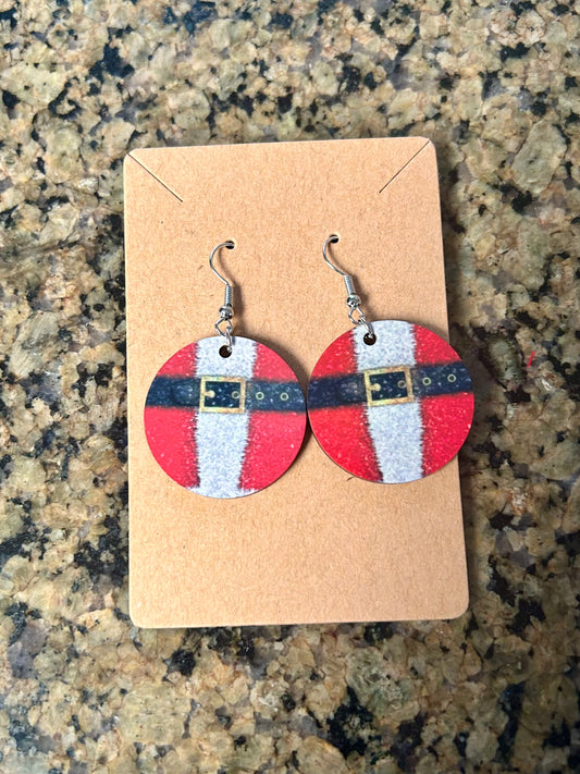 Santa Suit Earrings