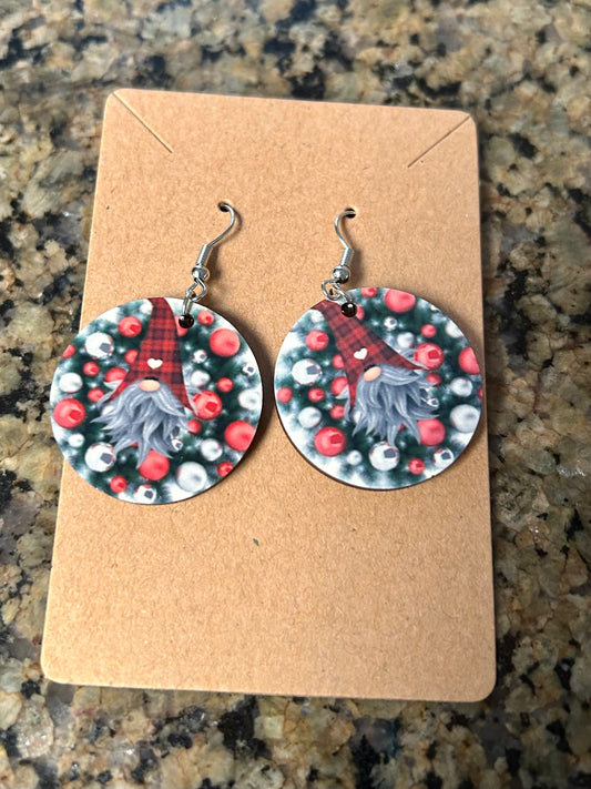 Gnome Wreath Earrings