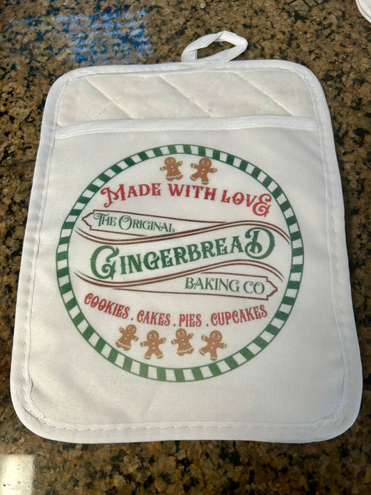 Gingerbread Baking Co. Pot Holder