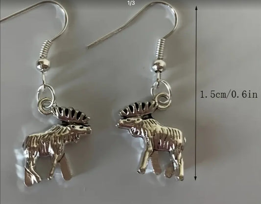 Moose Earrings