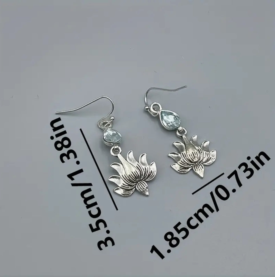 Lotus Earrings