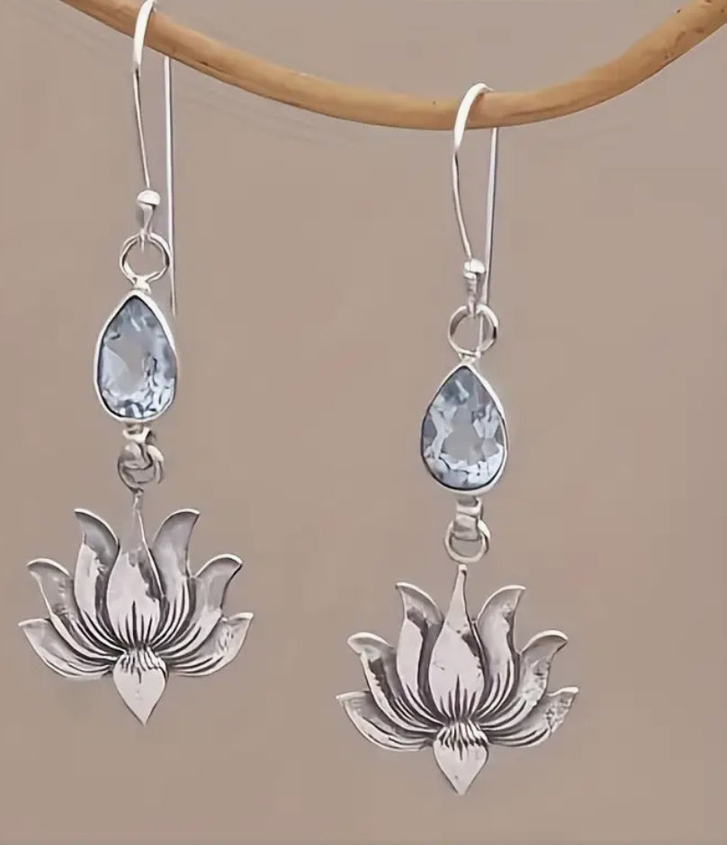 Lotus Earrings