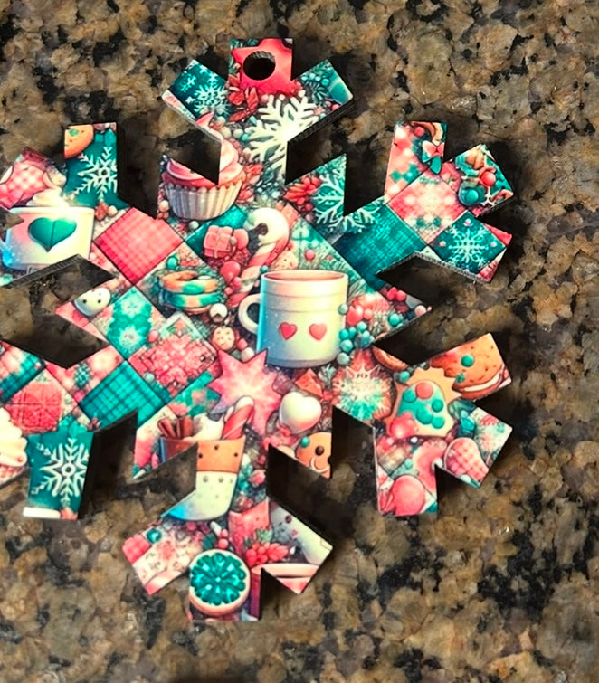 Sweet Treats Snowflake Ornament