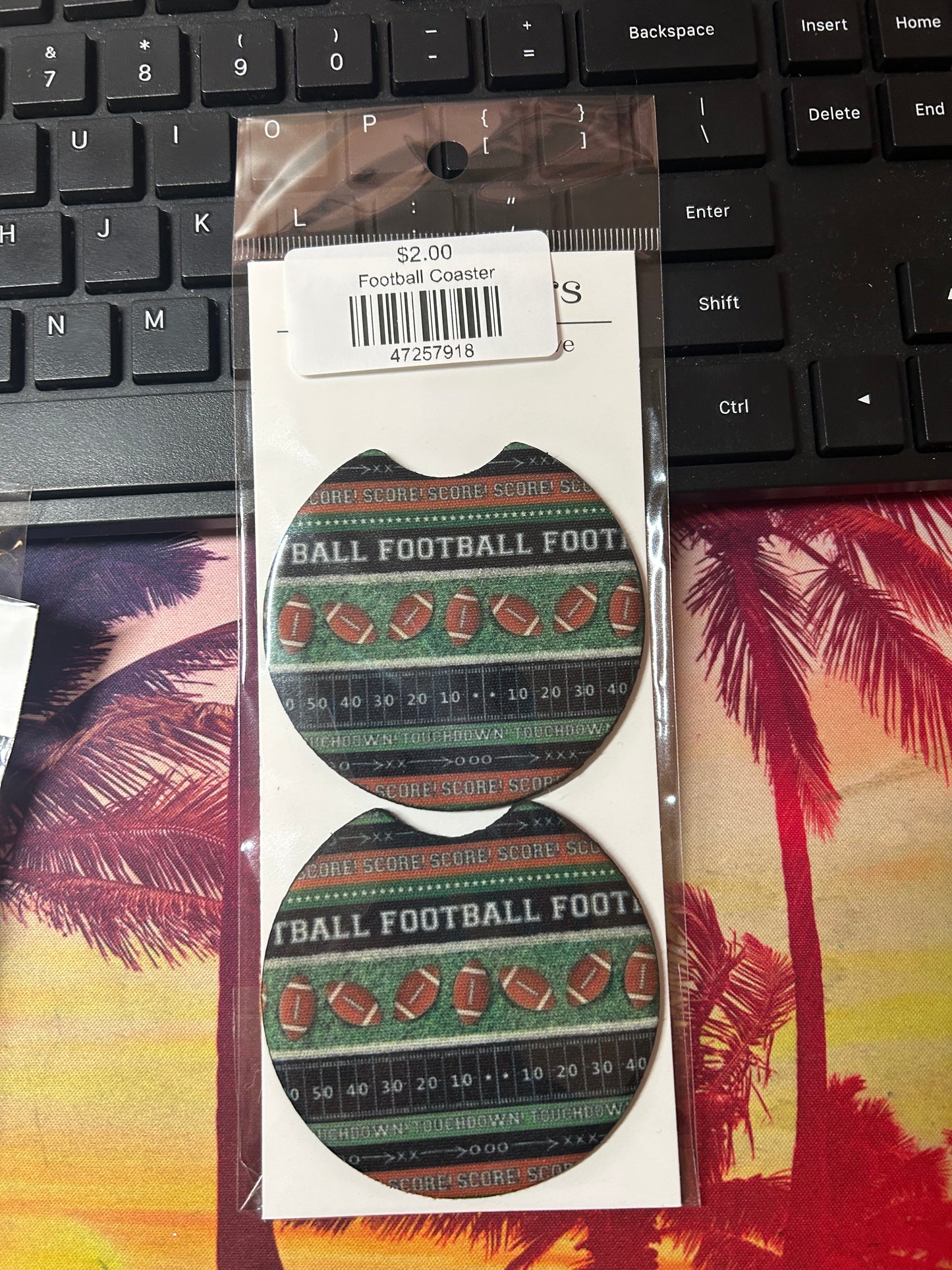 Football Coaster