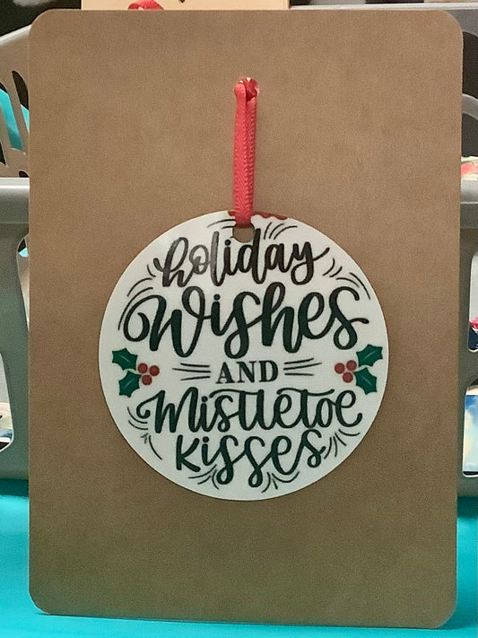 Holiday Wishes Ornament