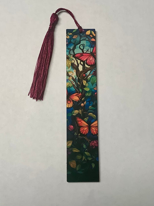 Butterfly Stained Glass Bookmark