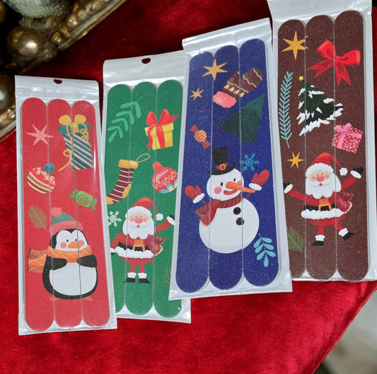 Christmas Nail Files