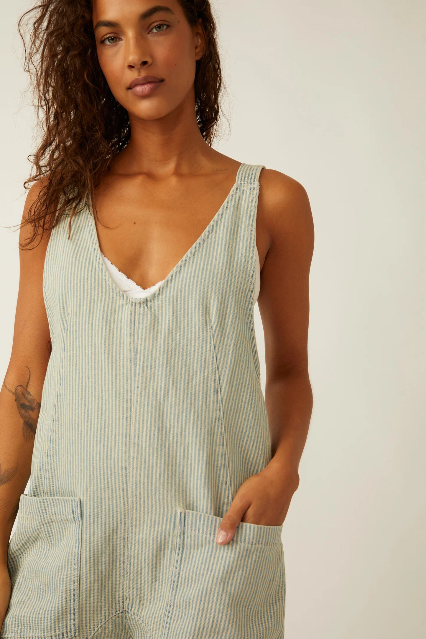 Free People High Roller Railroad Shortall