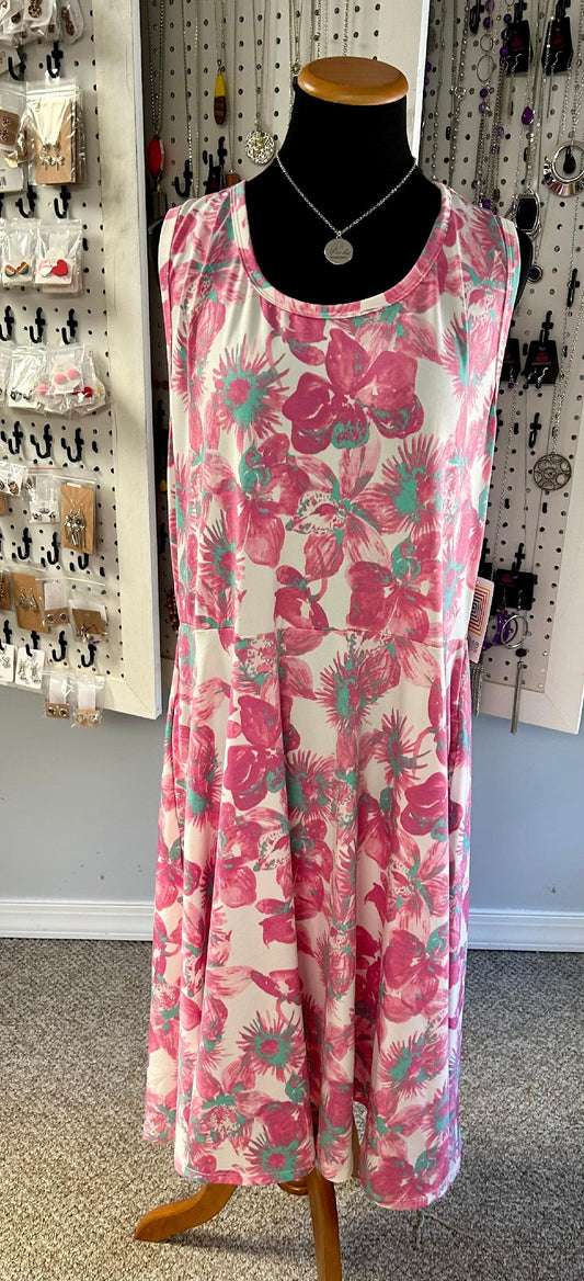 Lularoe Nicki Dress-Floral